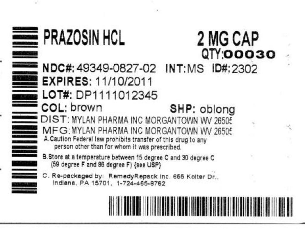 Prazosin Hydrochloride