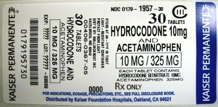 HYDROCODONE BITARTRATE AND ACETAMINOPHEN