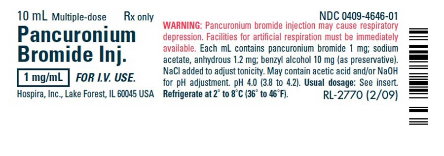 Pancuronium Bromide