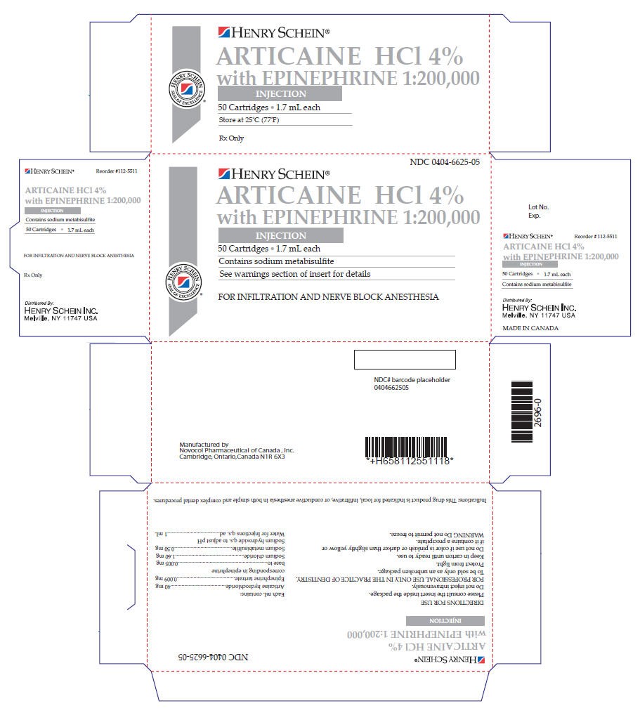 Articaine Hydrochloride and Epinephrine Bitartrate