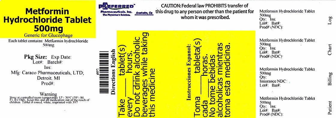 METFORMIN HYDROCHLORIDE