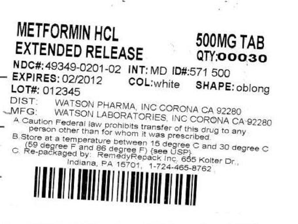 Metformin Hydrochloride Extended Release