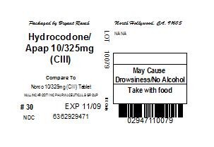 Hydrocodone bitartrate and acetaminophen