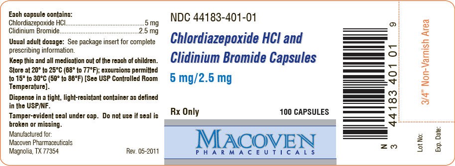 Chlordiazepoxide Hydrochloride and Clidinium Bromide