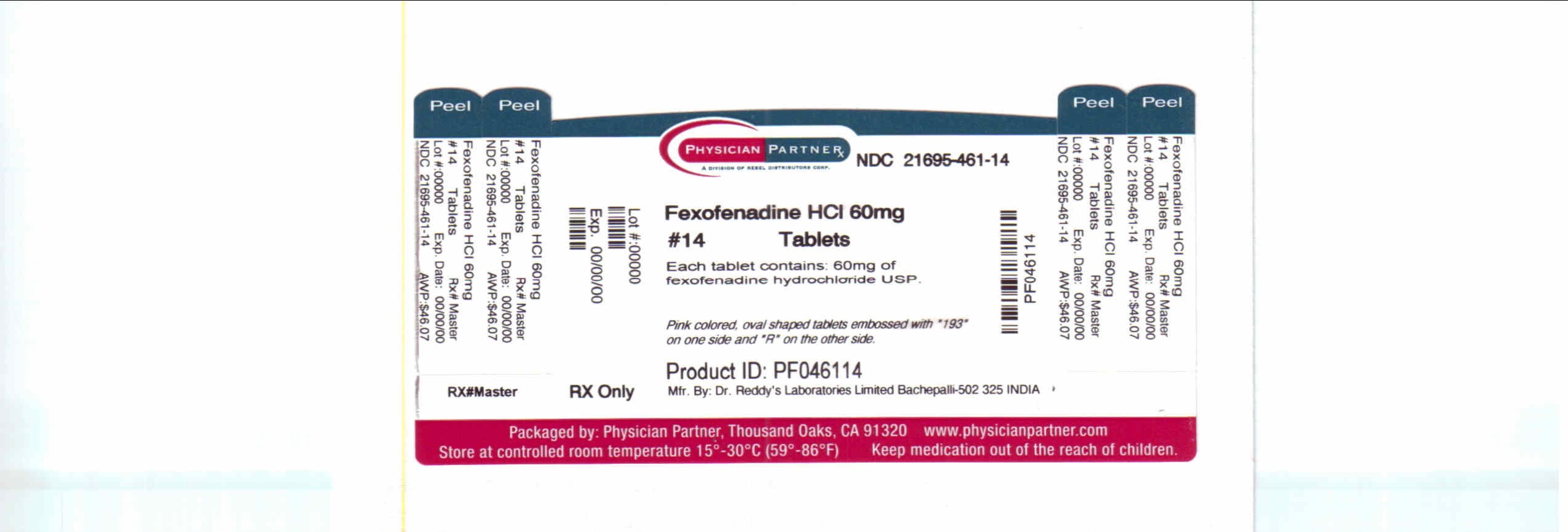 Fexofenadine Hydrochloride