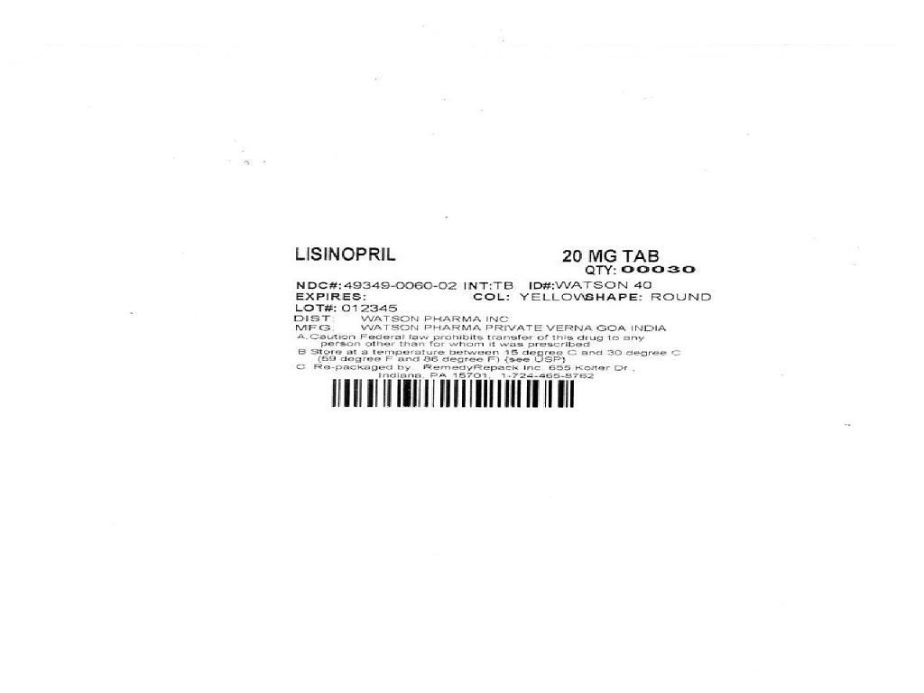 LISINOPRIL