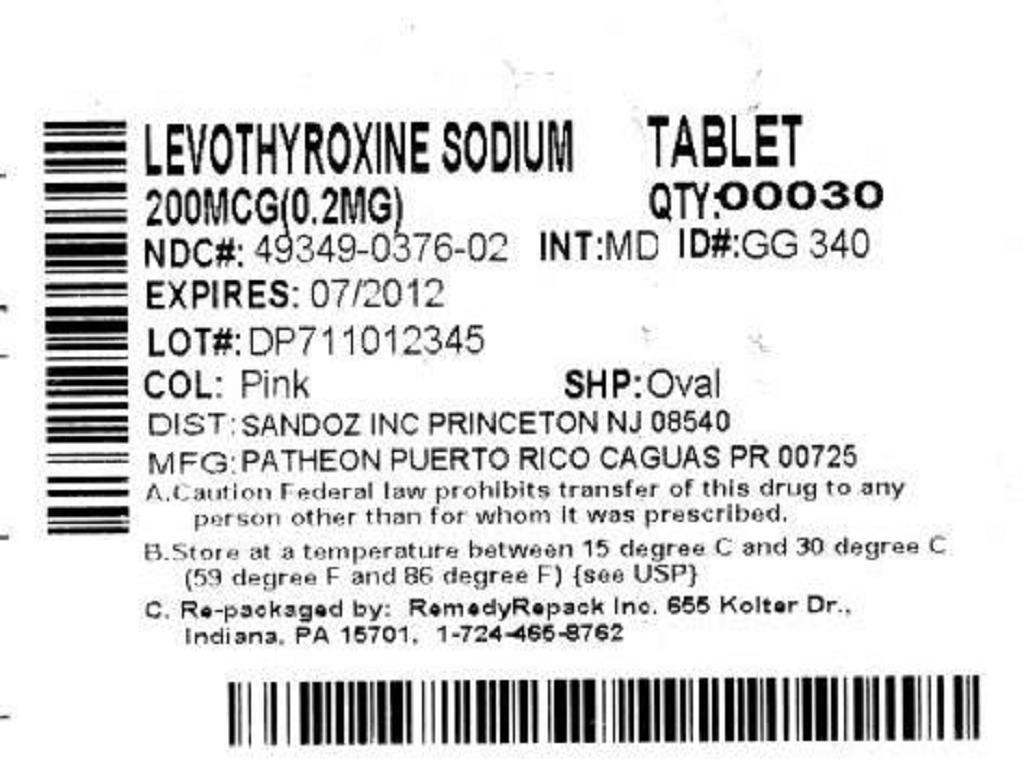 Levothyroxine Sodium