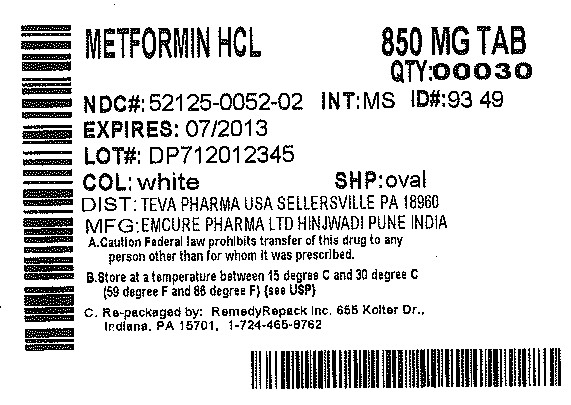 Metformin Hydrochloride