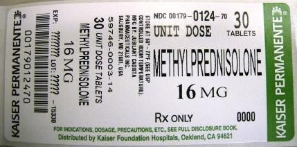 Methylprednisolone 