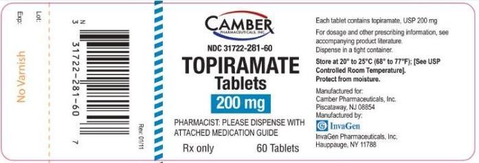 Topiramate