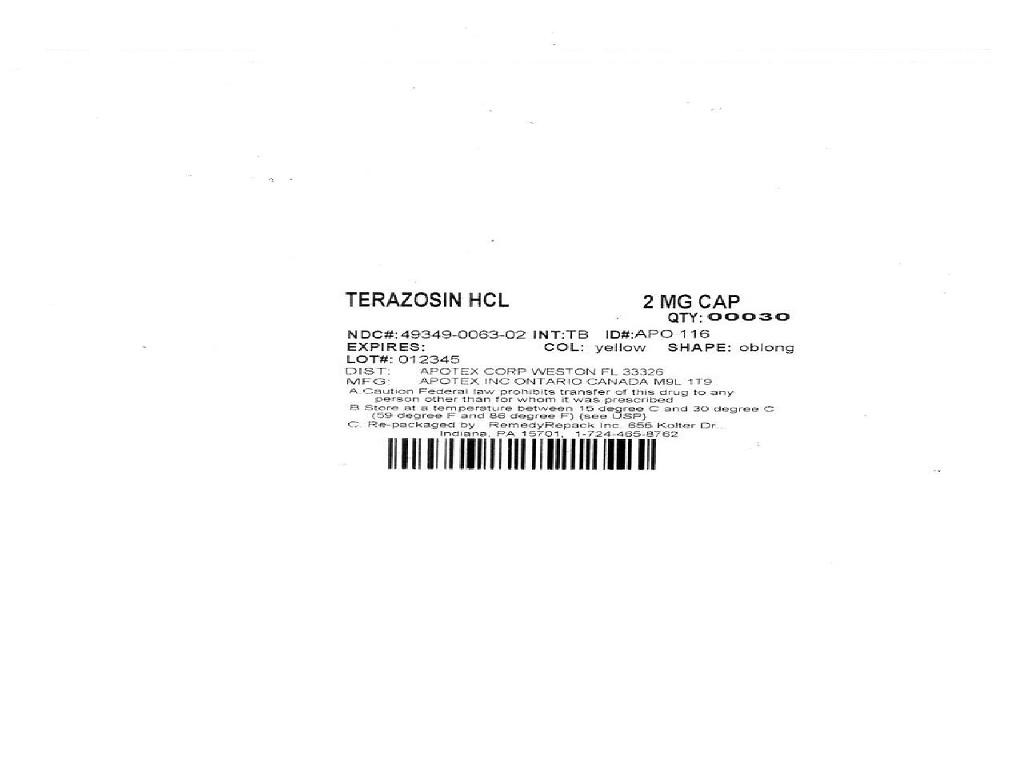 TERAZOSIN HYDROCHLORIDE