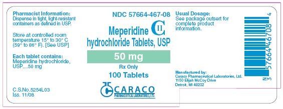 meperidine hydrochloride