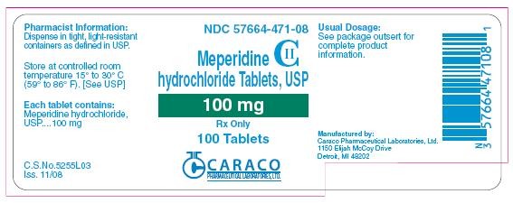 meperidine hydrochloride